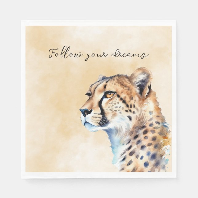Cheetah Napkins (Front)