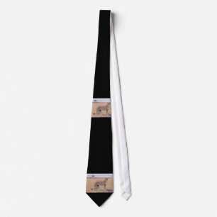 Cheetah Neck Tie