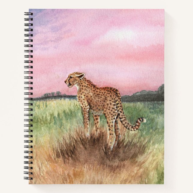 Cheetah  notebook (Front)