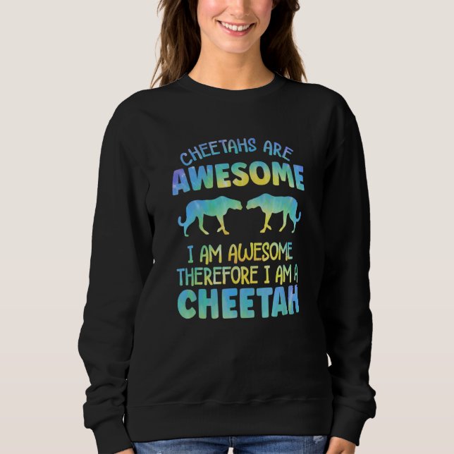 Cheetah Outfit for Cheetah Lovers Apparel Women Gi Sweatshirt (Front)