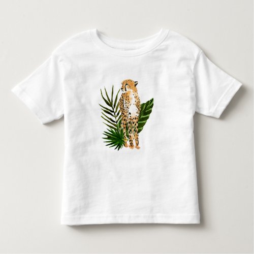 Cheetah Outlook Toddler T_shirt