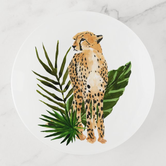 Cheetah Outlook Trinket Tray (Front)