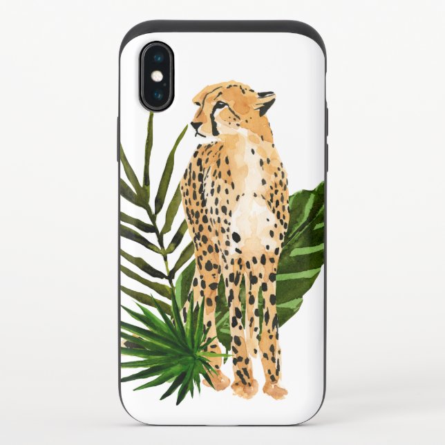 Cheetah Outlook Uncommon iPhone Case (Back)
