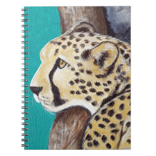 Cheetah Painting Notebook