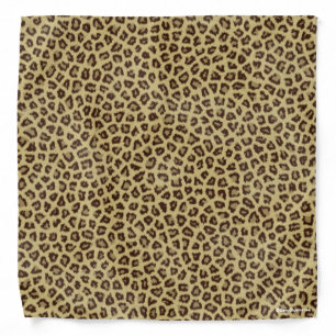 Cheetah Pattern Animal Print Bandana