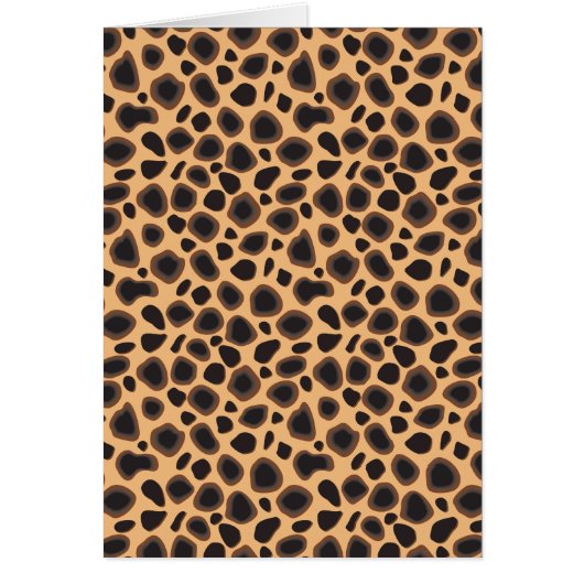 Cheetah Pattern Cards (Front)
