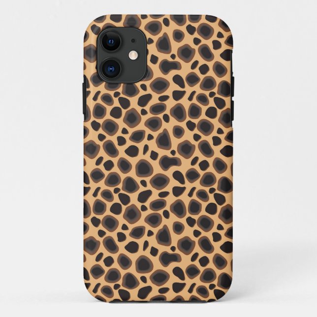 Cheetah Pattern Case-Mate iPhone Case (Back)