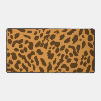 Cheetah Pattern Desk Mat