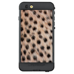 Cheetah Pattern LifeProof NÜÜD iPhone 6s Plus Case