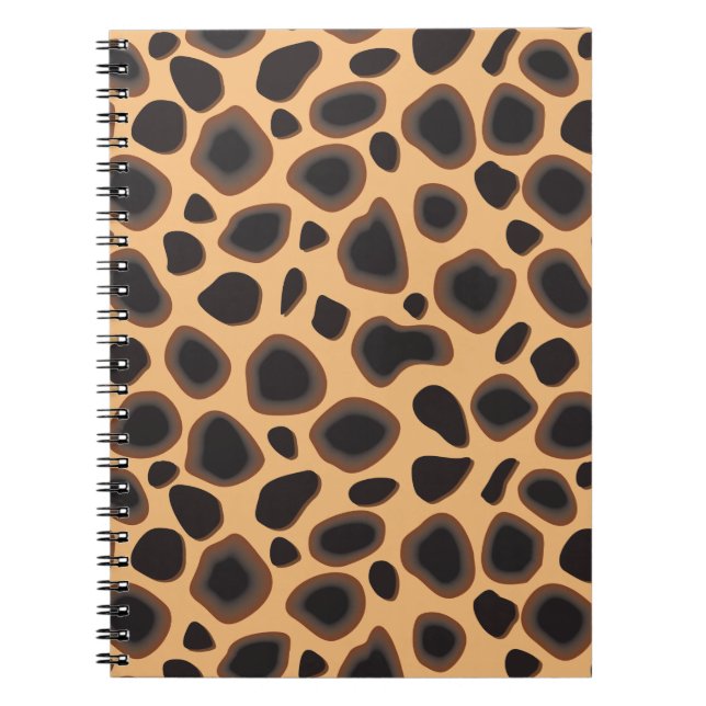 Cheetah Pattern Notebook (Front)
