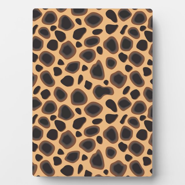 Cheetah Pattern Plaque (Front)