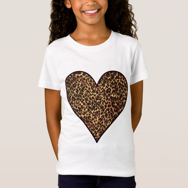 Cheetah Pattern T-Shirt (Front)