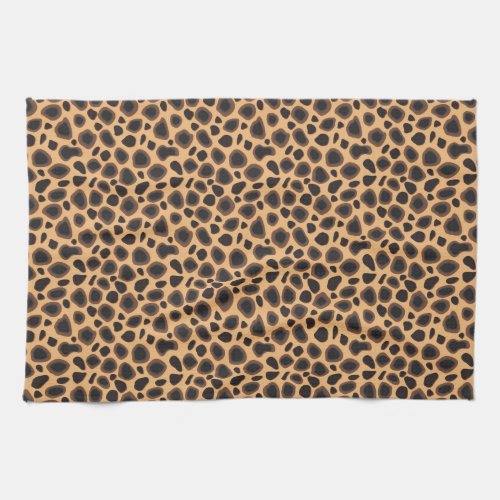 Cheetah Pattern Towel