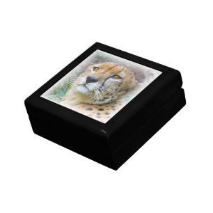 Cheetah portrait gift box