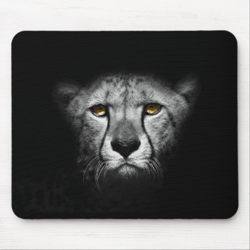 Cheetah Portrait Mouse Pad