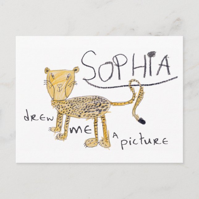 Cheetah Postcards (Front)