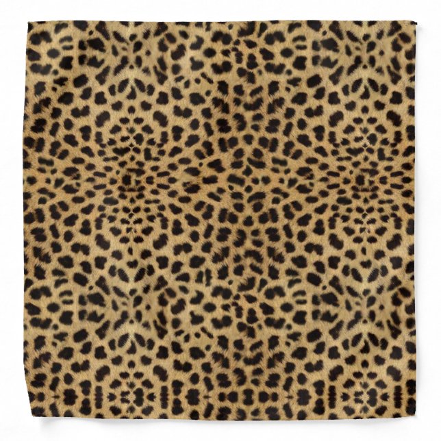 Cheetah Print Bandana (Front)