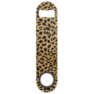 Cheetah Print Bar Key