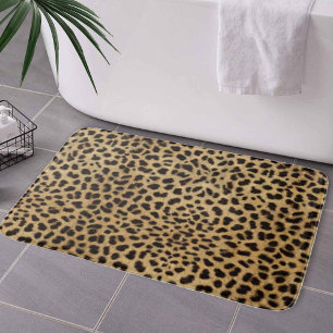 Cheetah Print Bath Mat