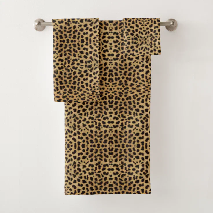 Cheetah Print Bath Towel Set | Zazzle Cheetah Print Bath Towel Set | Zazzle
