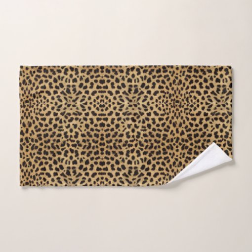 Cheetah Print Bath Towel Set Zazzle