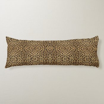 Cheetah Print Body Pillow by stellerangel at Zazzle