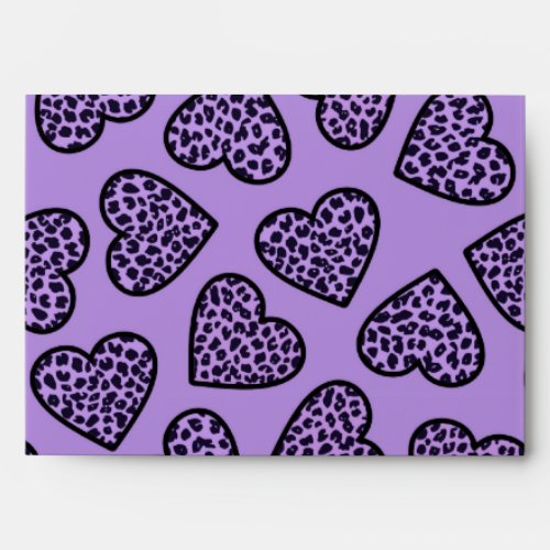 Cheetah print hearts Envelope
