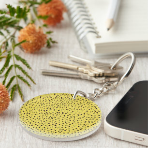 Cheetah Print in Natural colors Keychain