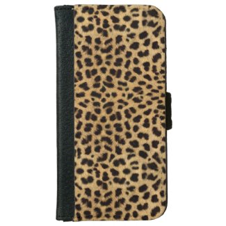 Cheetah Print iPhone 6 Wallet Case