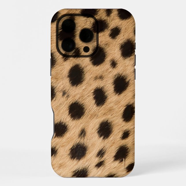 Cheetah Print Iphone Case (Back)