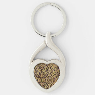 Cheetah Print Keychain
