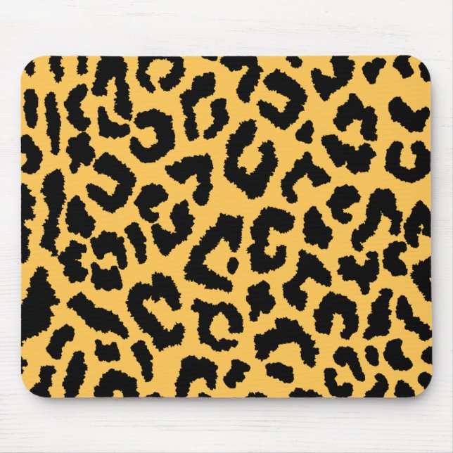 Cheetah print mouse pad (Front)