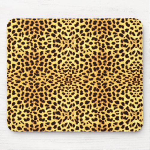 Cheetah Print Mouse Pad