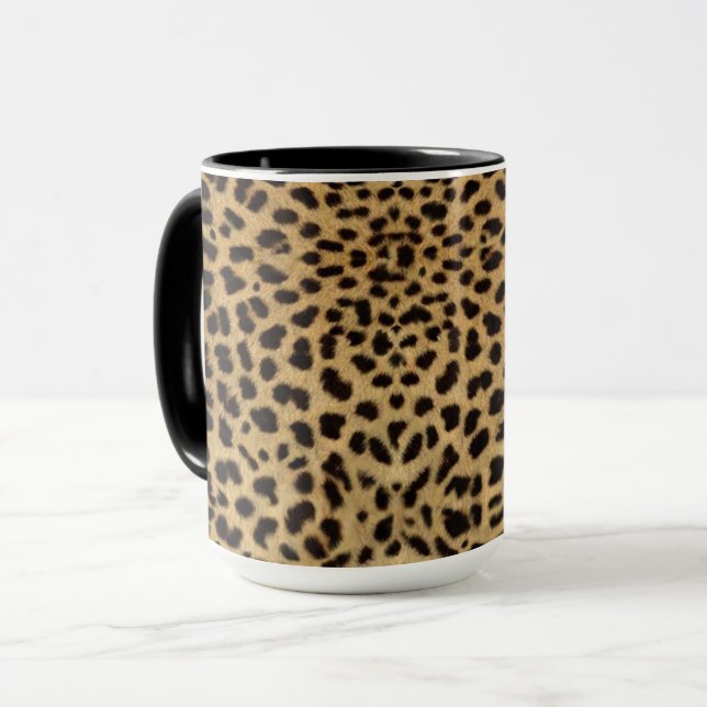 Cheetah Print Mug (Front Left)