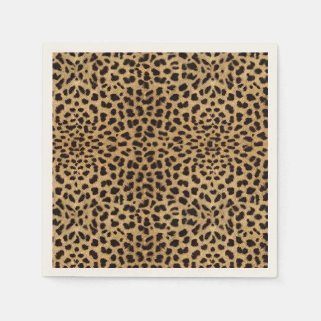 Cheetah Print Napkins (Front)