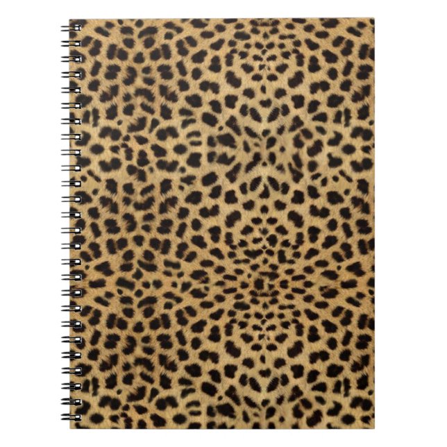 Cheetah Print Notebook (Front)