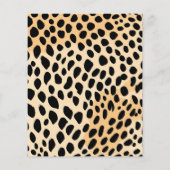 Cheetah Print Pattern (Back)