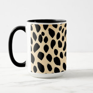 Cheetah Print Pattern Mug