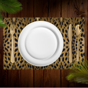 Cheetah Print Pattern Placemat