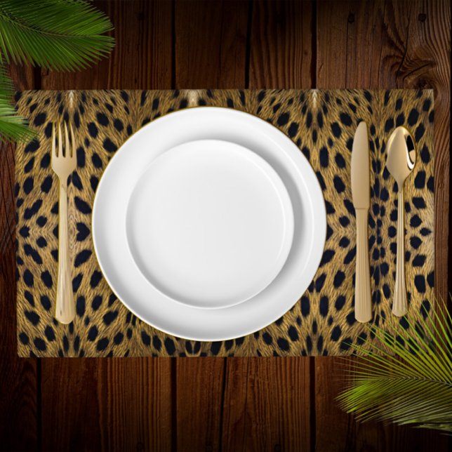 Cheetah Print Pattern Placemat (Creator Uploaded)