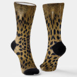 Cheetah Print Pattern Socks