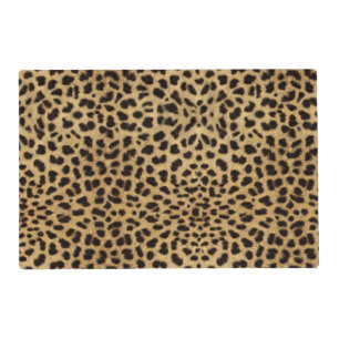 Cheetah Print Placemat