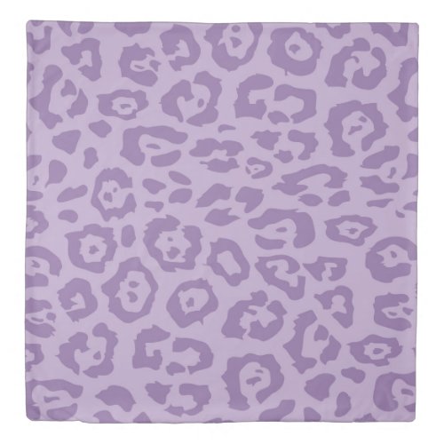 Cheetah Print Purple 3 Duvet Cover