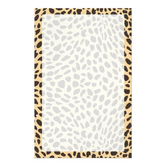 Cheetah Print Stationery | Zazzle.com