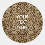Cheetah Print Sticker