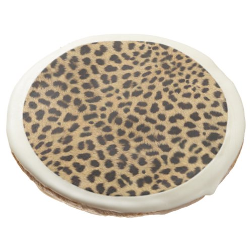 Cheetah Print Sugar Cookie