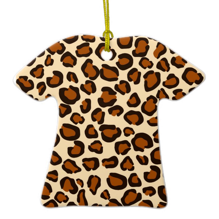 Cheetah print   T shirt Ornament
