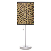 Cheetah Print Table Lamp (Right)