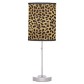 Cheetah Print Table Lamp (Front)