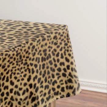 Cheetah Print Tablecloth by stellerangel at Zazzle